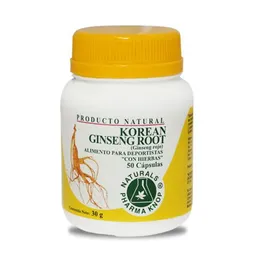 Ginseng Rojo Koreano 500 Mg
