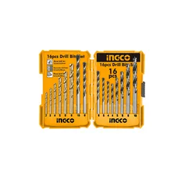 Ingco Kit de Brocas Metal/Concreto/Madera