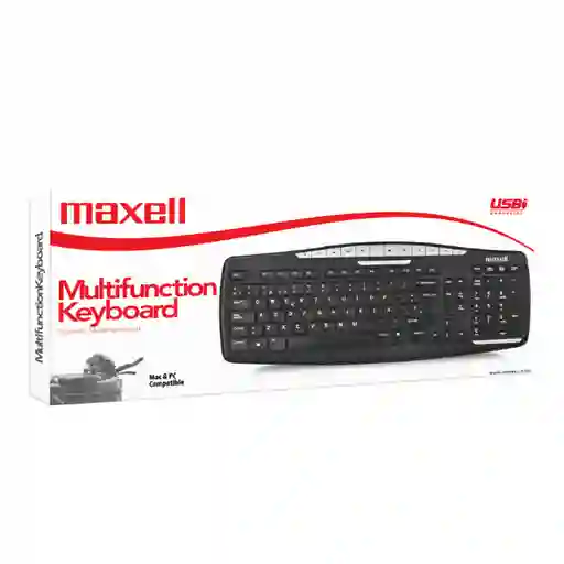 Maxell Teclado Multimedia Usb