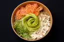 Gohan Salmón + Bebida