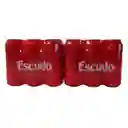 Escudo Promo: 2X Six Pack Cerveza Lata 473Cc