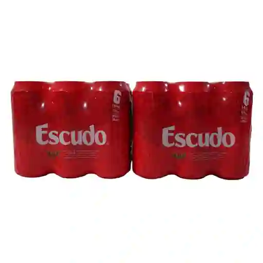 Escudo Promo: 2X Six Pack Cerveza Lata 473Cc