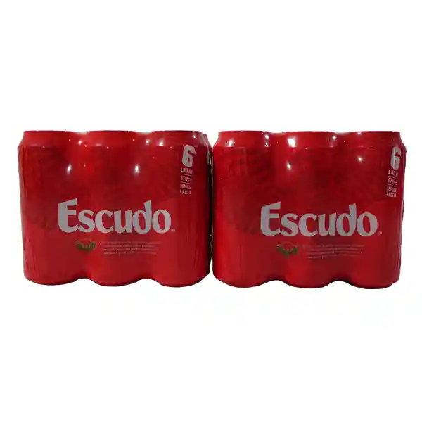 Escudo Promo: 2X Six Pack Cerveza Lata 473Cc