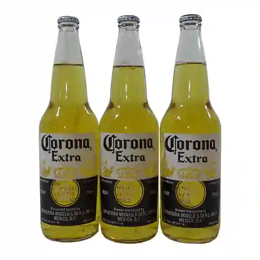Corona Promo: 3X Cerveza Botella 710Cc