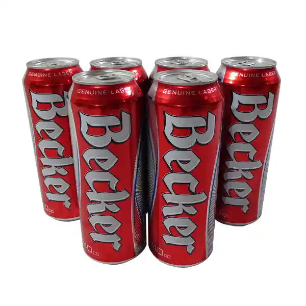 Becker Promo: 6X Bazooka Cerveza Lata 740Cc