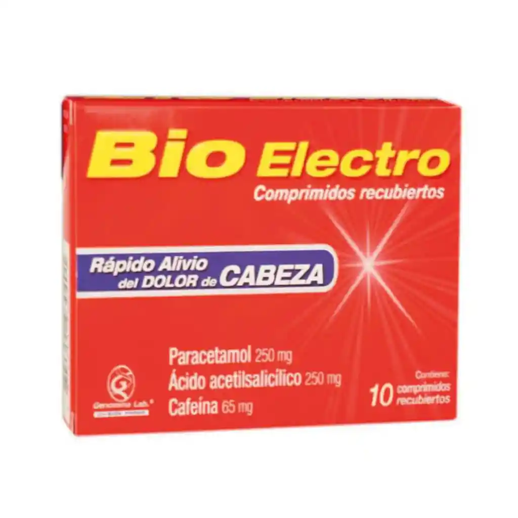 Paracetamol Biolectro: Acido Acetilsalicilico / Cafeina /