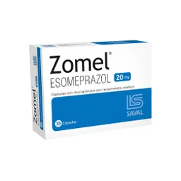 Esomeprazol Zomel: Principio Activo: