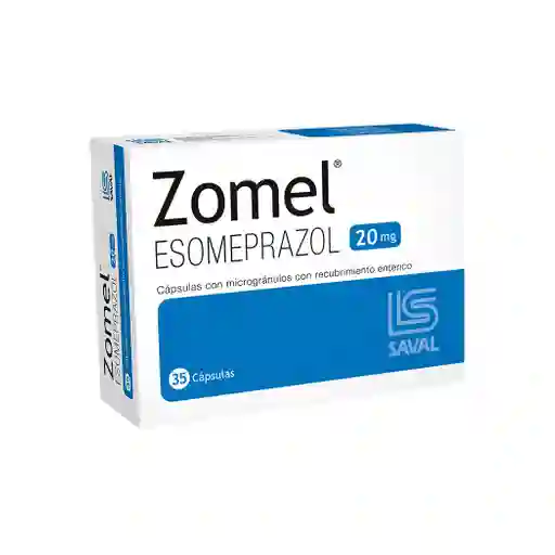 Esomeprazol Zomel: Principio Activo: