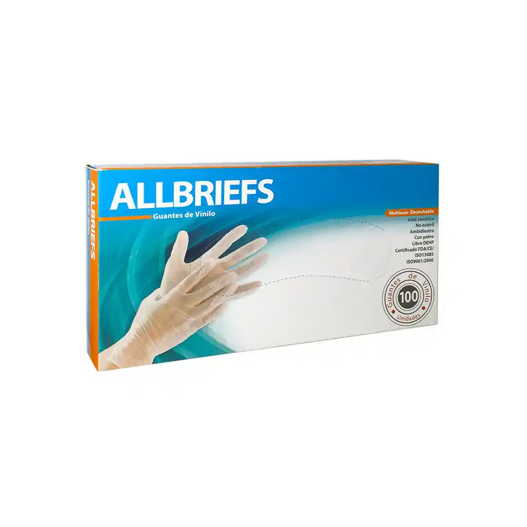 Allbriefs: Guantes De Vinilo Para Procedimientos Desechables De