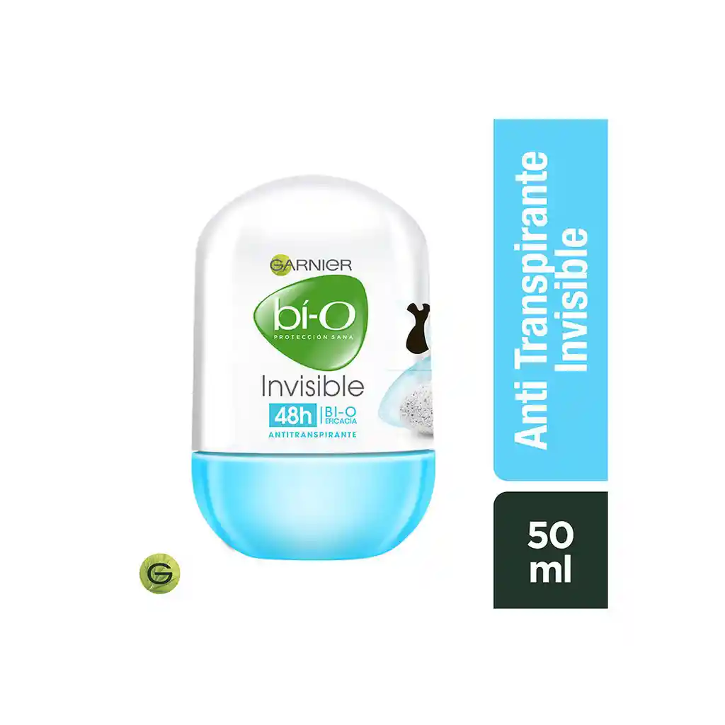 Bí-O Garnier -O Desodorante Rollón Invisible 50Ml