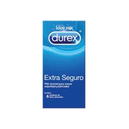 Durex: Preservativo Extra Seguro