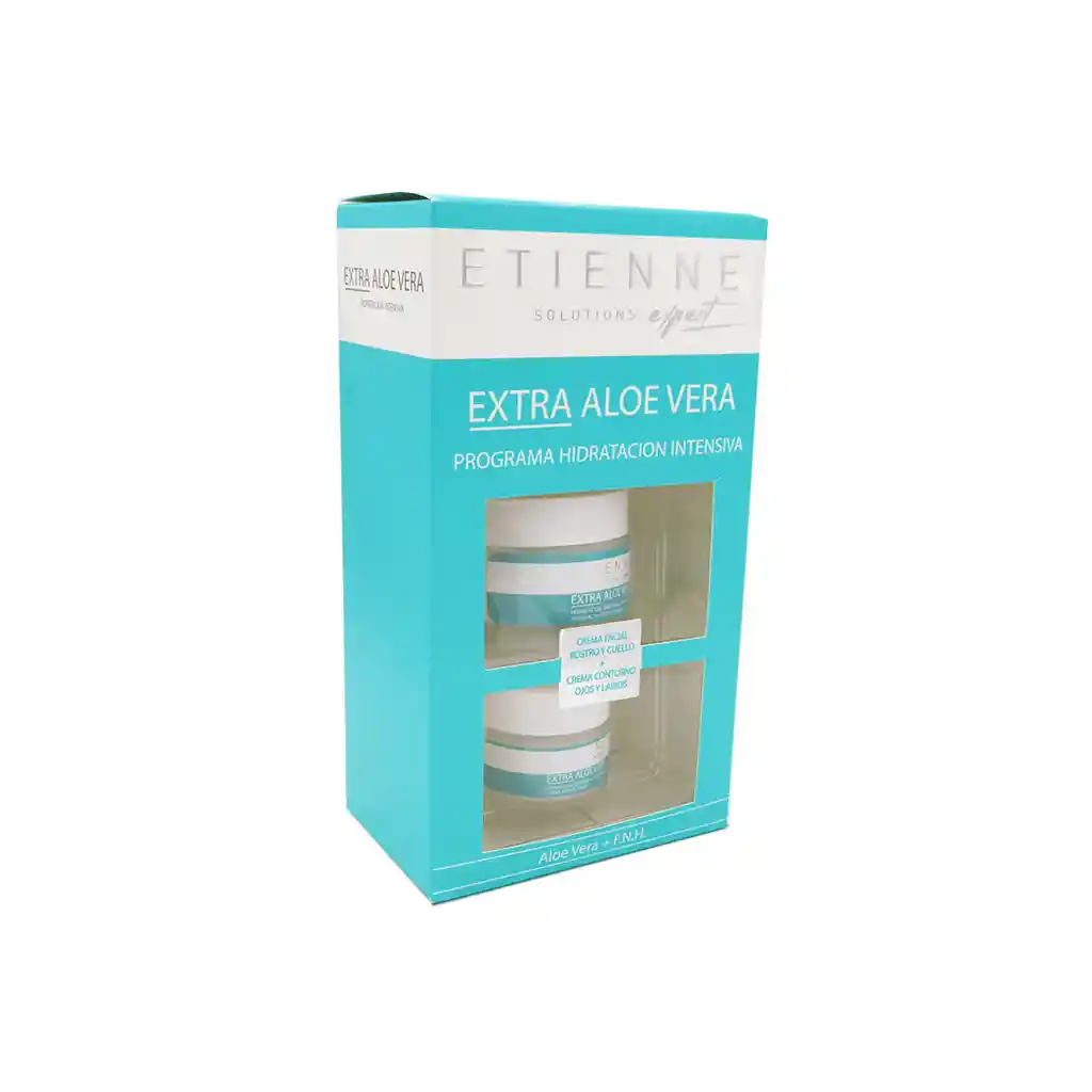 Etienne Kit de Crema Facial Rostro y Cuello y Contorno de Ojos