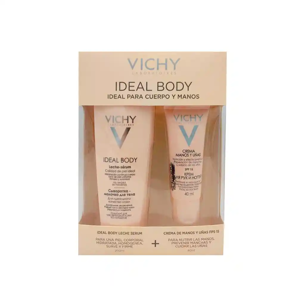 Vichy: Pack De Cremas Idéalia De Cuerpo Y Manos