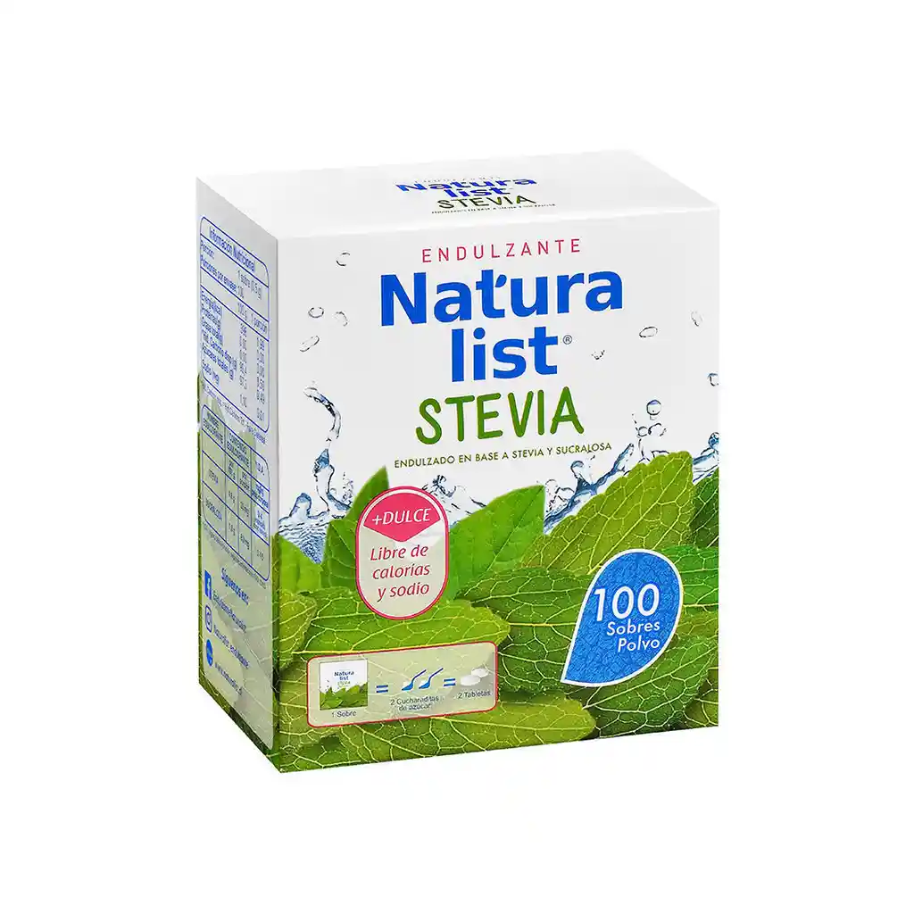 Naturalist Endulzante Stevia En Sachet