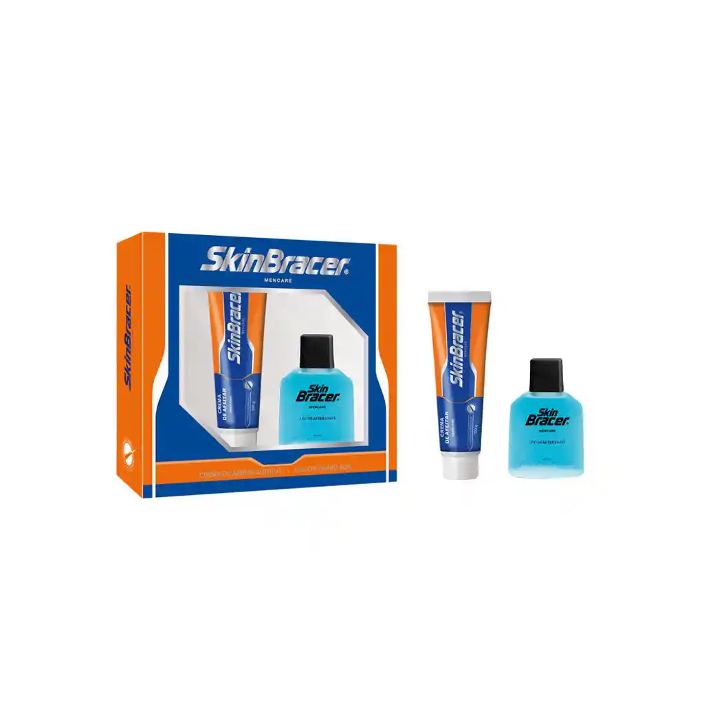 Skin Bracer Estuche con After Shave y Crema de Afeitar Sensible