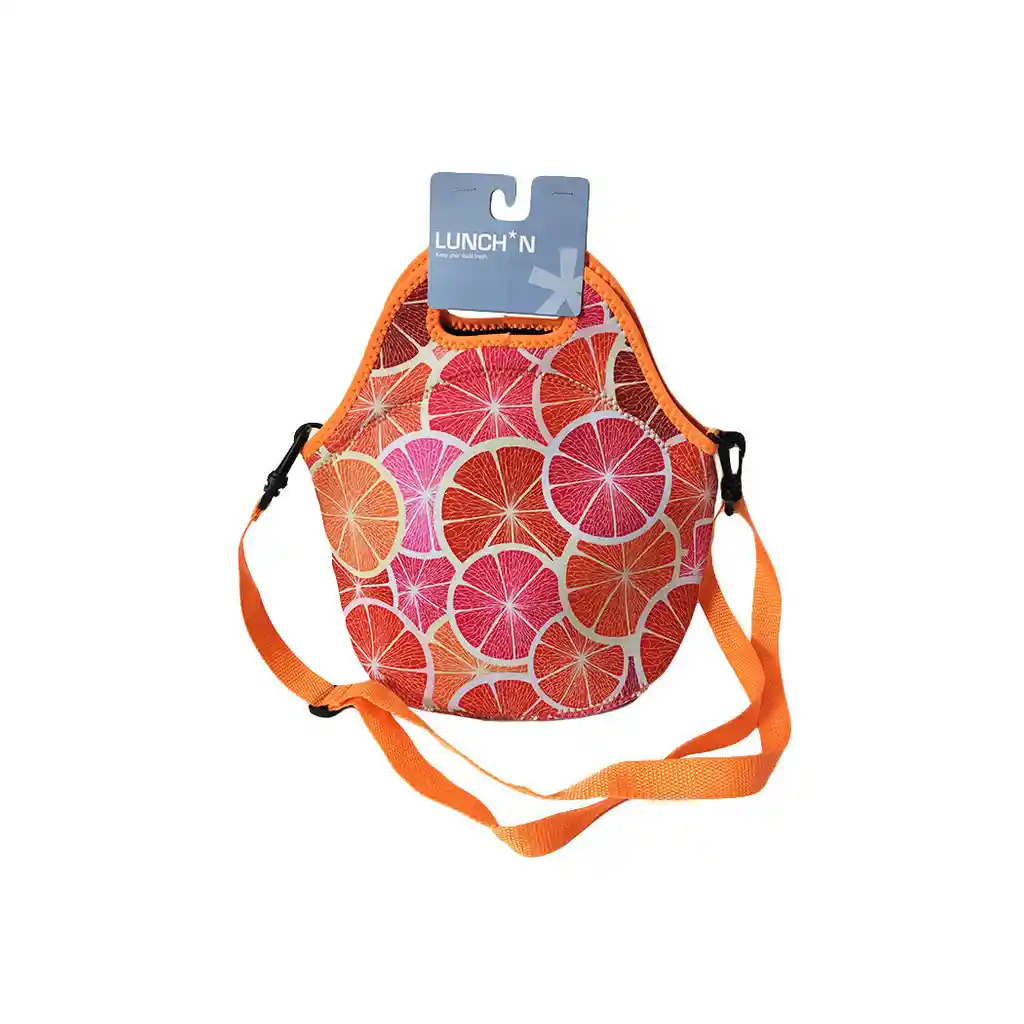 Lunch`N Bag: Lonchera Térmica Print Naranja