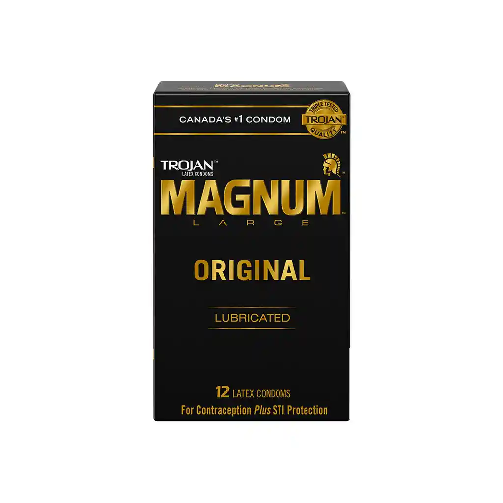 Trojan: Trojan Magnum Lubricated De 12 Uni