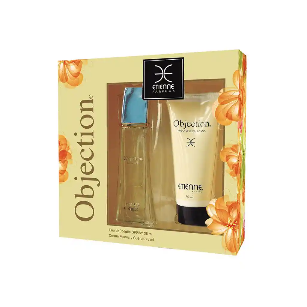 Edt Etienne: Estuche Fragancia Objectiony Crema