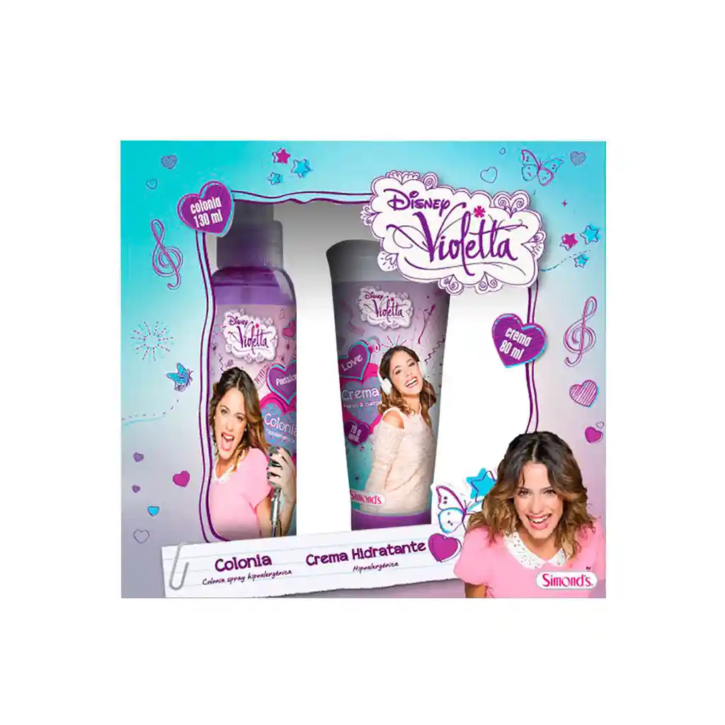 Violeta: Estuche Violeta Colonia Y Crema