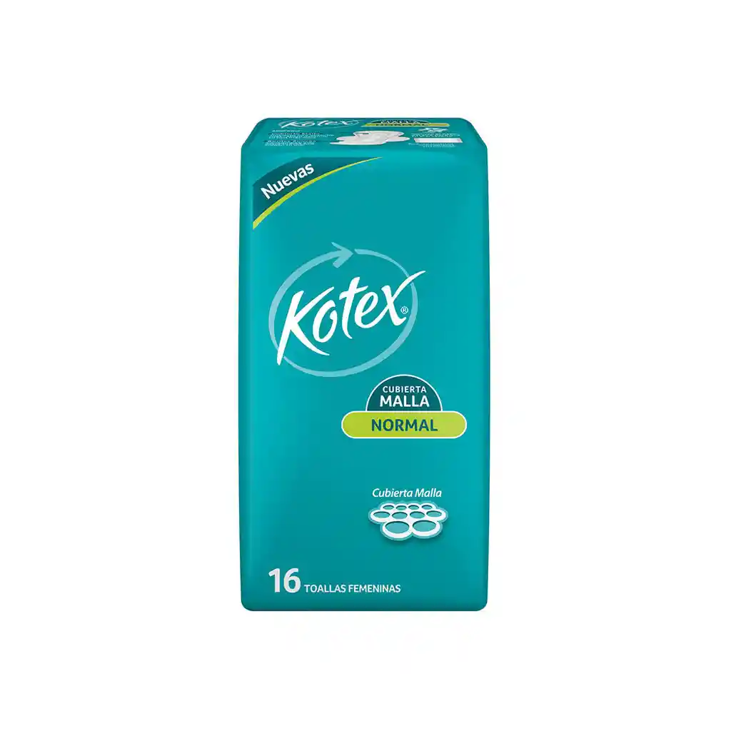 Kotex Toalla Higienica Normal Malla