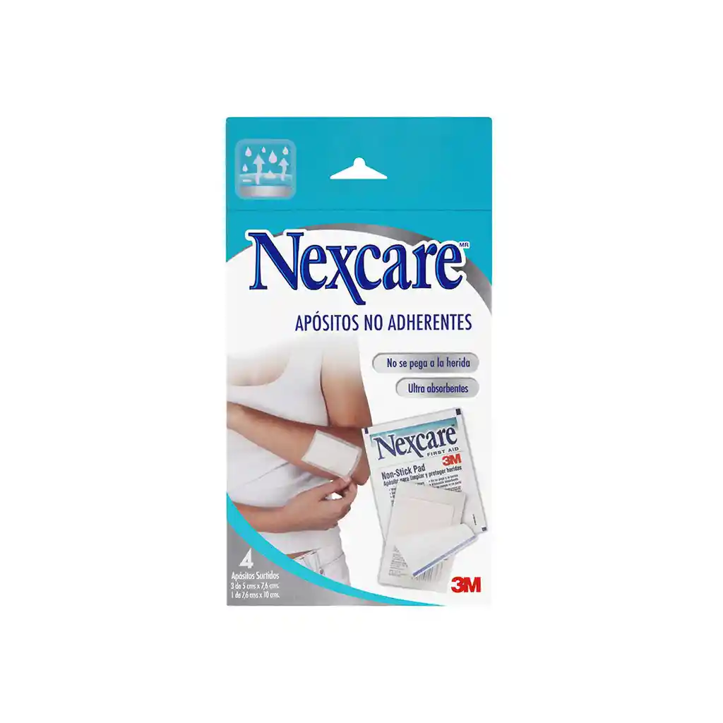 Nexcare Parche no Adherente para Heridas