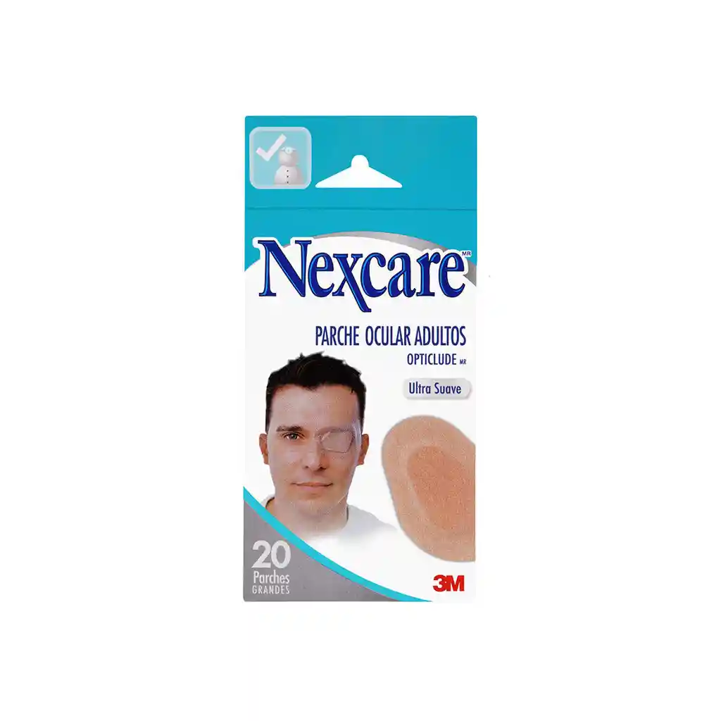 Nexcare Parche Adhesivo Ocular Adulto 