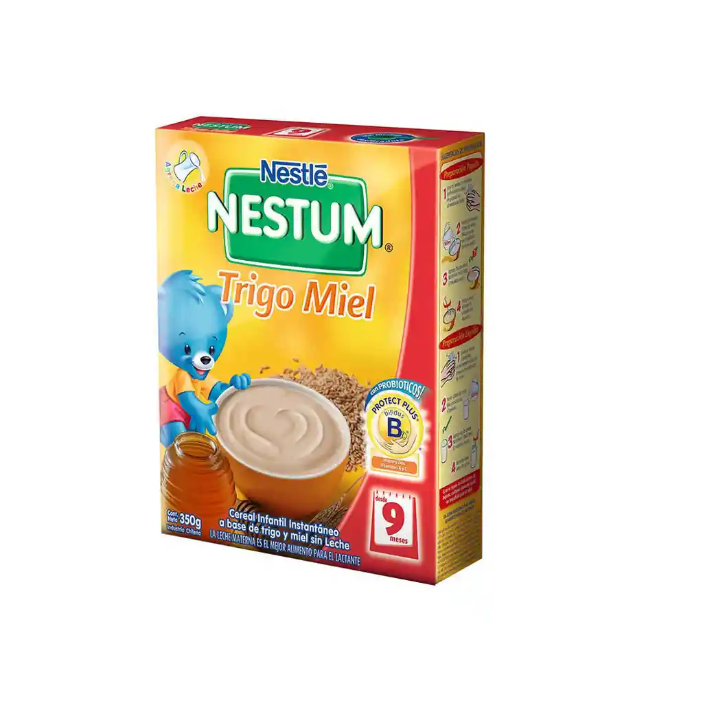 Nestum Cereal Probioticos Trigo Miel