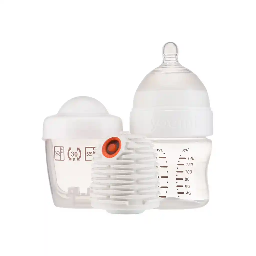 Yoomi: Set De Mamadera Easi-Latch De 140Ml