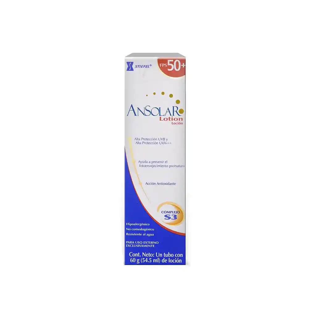 Ansolar: Protector Solar Loción Spf50