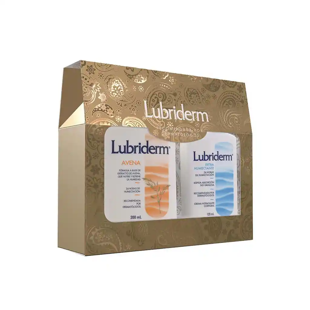 Lubriderm: Estuche Crema Corporal Avena Y Extra Humectante