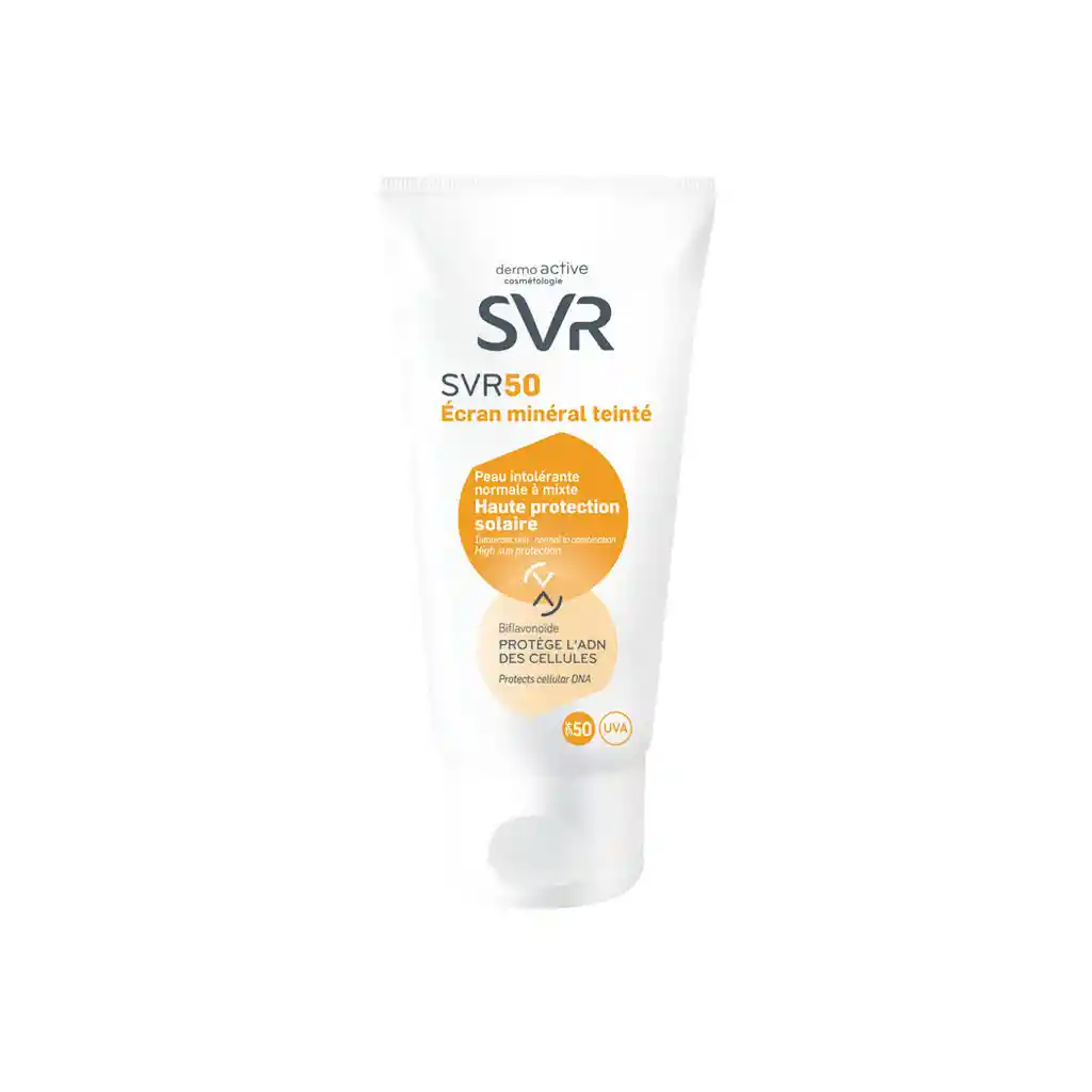 Svr: Pantalla Protector Solar Tintado F50 Para Piel Normal 50Ml