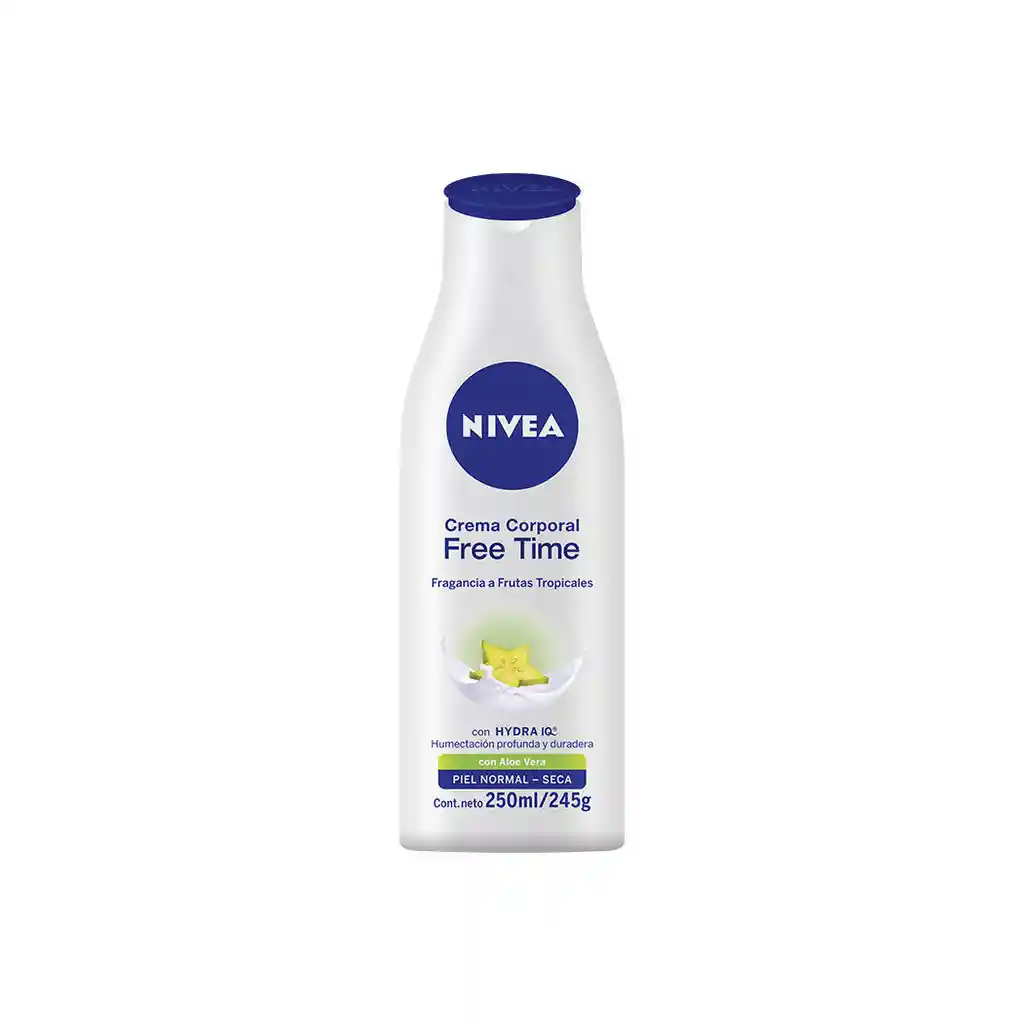 Nivea Crema Corporal Humectante Free Time