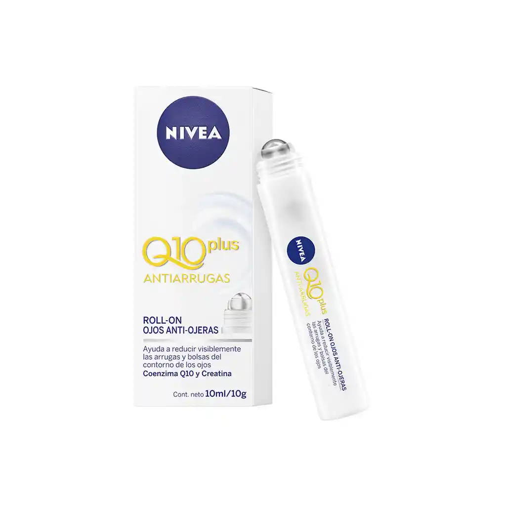 Nivea Roll On Ojos Antiarrugas Anti Ojeras Q10 Plus