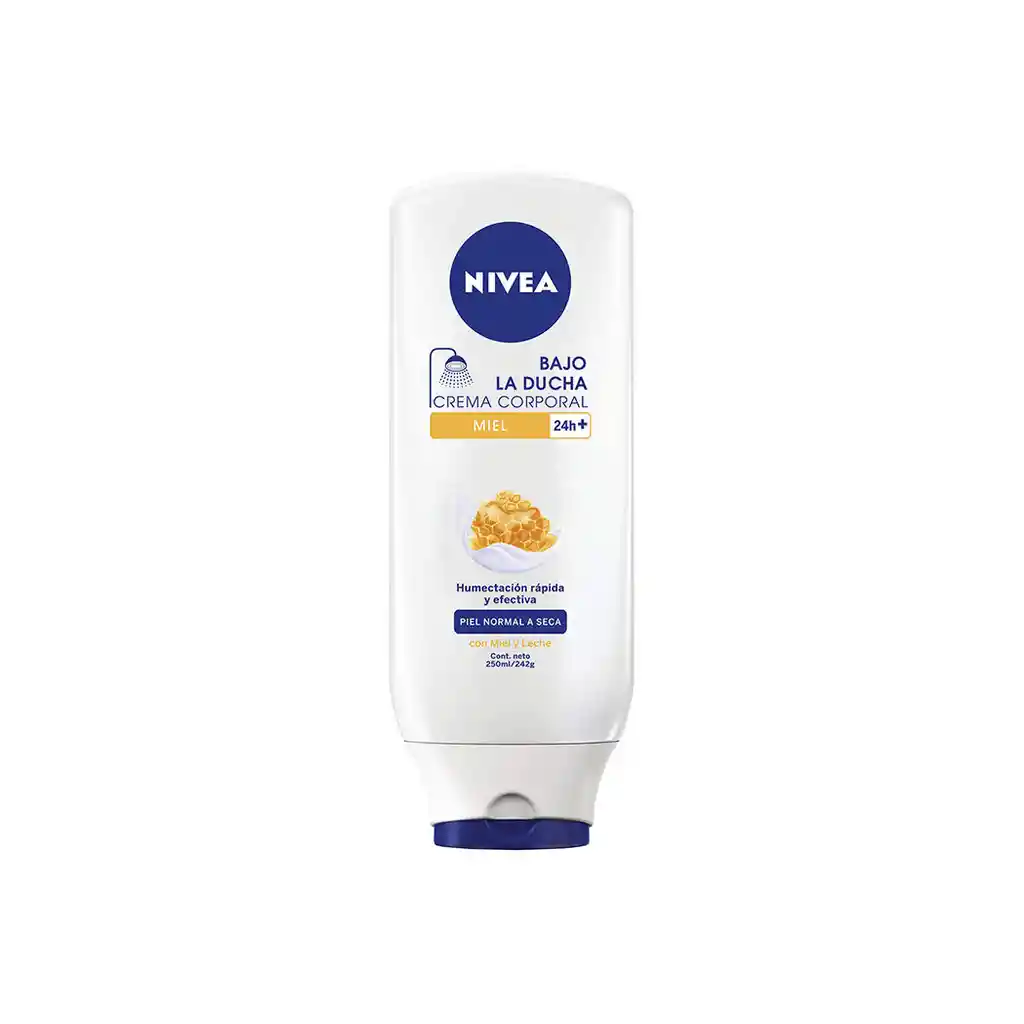 Nivea Crema Corporal Bajo La Ducha Miel