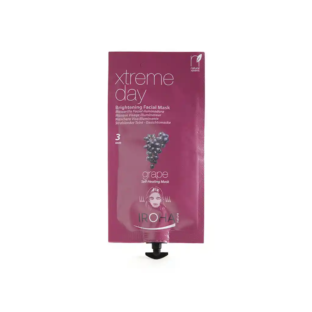 Iroha: Mascarilla Efecto Calor Iluminadora, Recupera La Luminosi