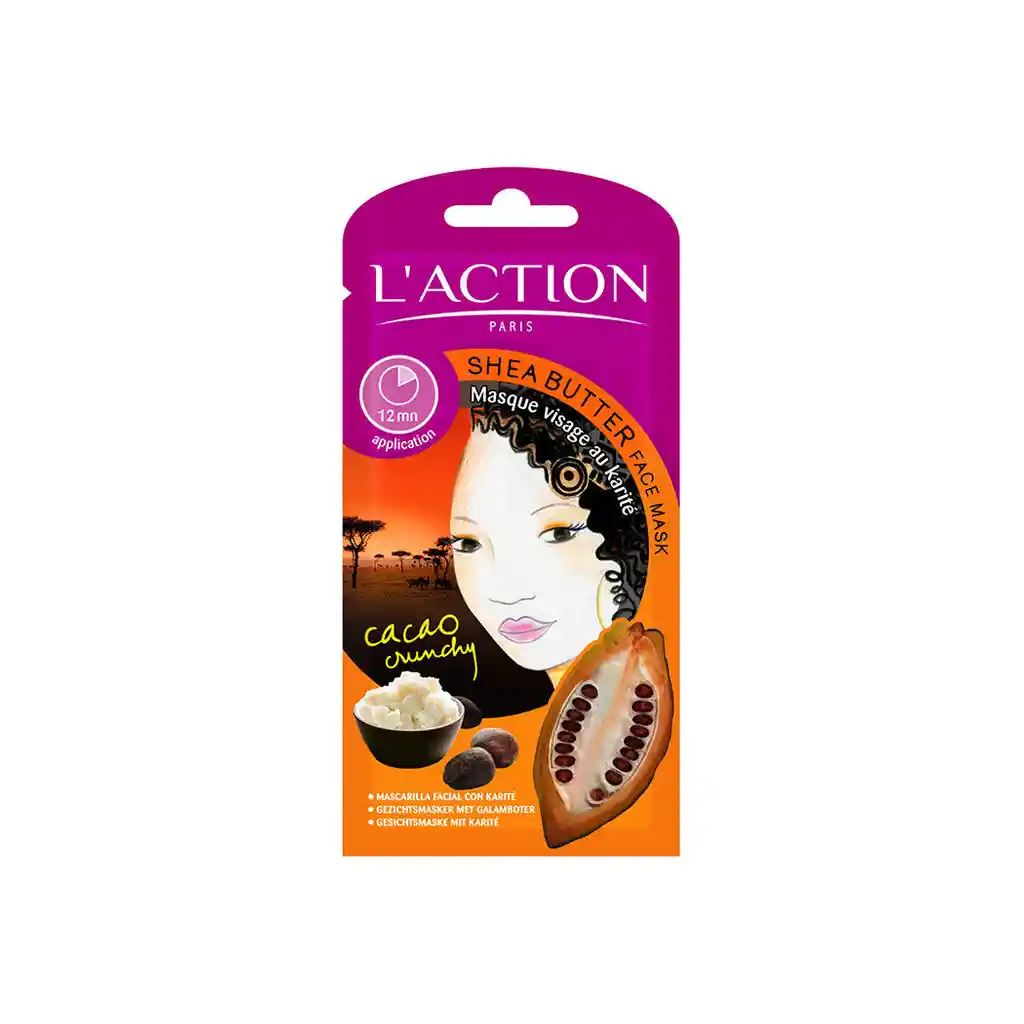 L'Action Mascarilla Hidratante Y Antioxidante