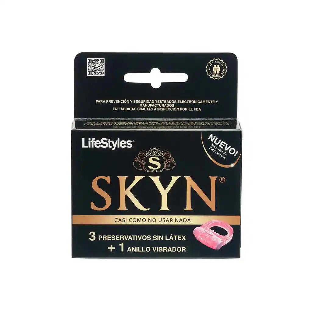 Skyn Pack Preservativos Y Anillo Vibrador