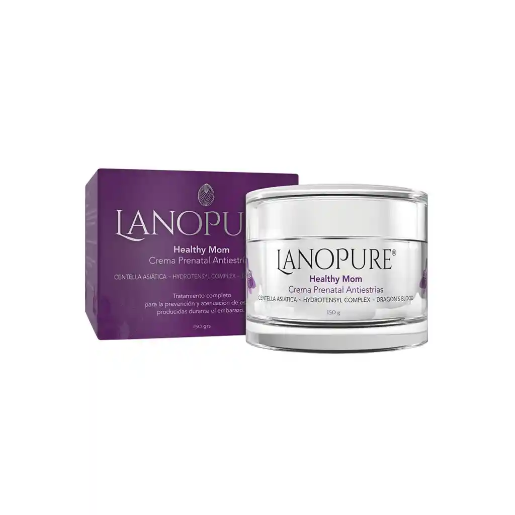 Lanopure Crema Prenatal Anti-Estrías 