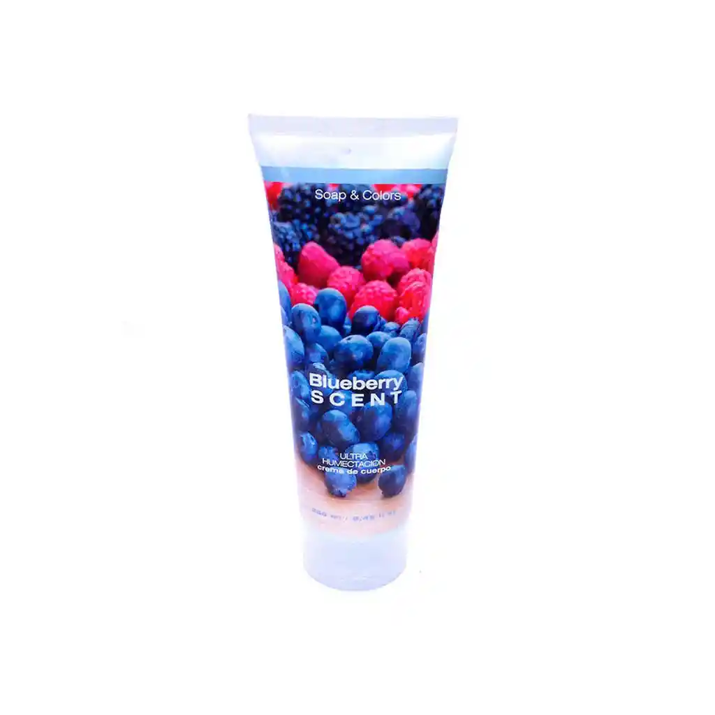 Soap & Colors: Crema De Cuerpo Humectante Blueberry Scent