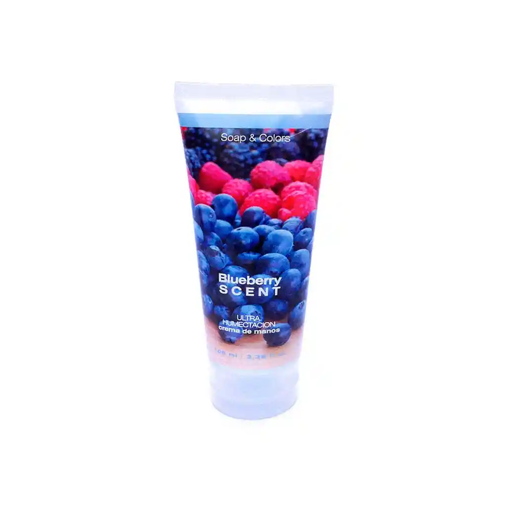 Soap & Colors: Crema De Manos Humectante Blueberry Scent