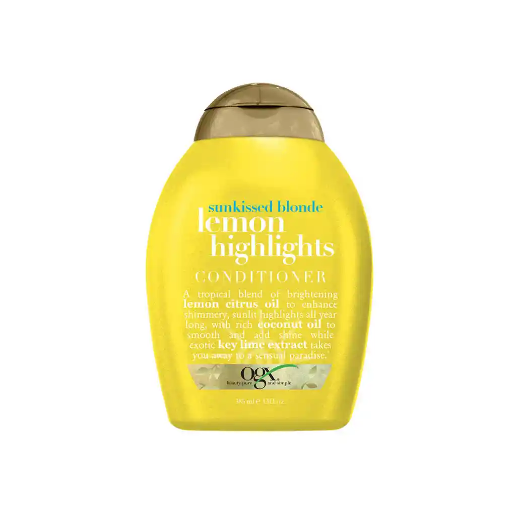 Organix: Acondicionador Hidratante Lemon Highlights