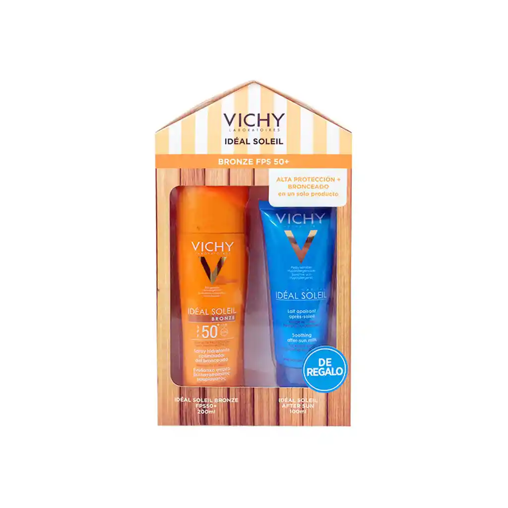 Vichy: Estuche Con Bloqueador Y After Sun