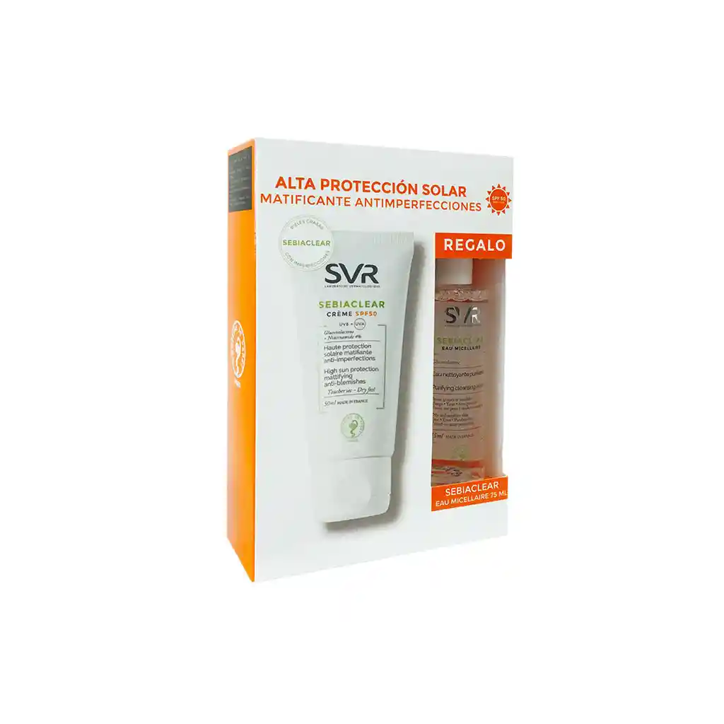 Svr Pack Protector Solar Más Desmaquillante Calmante