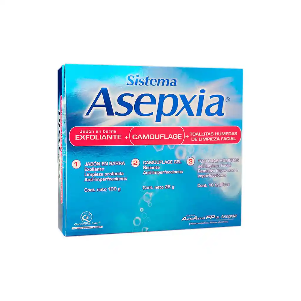 Asepxia Jabón Exfoliante