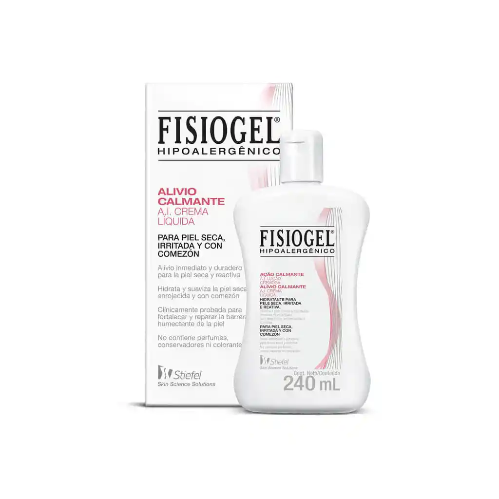 Fisiogel: Loción Hidratante Corporal Para Piel Seca Y Sensible