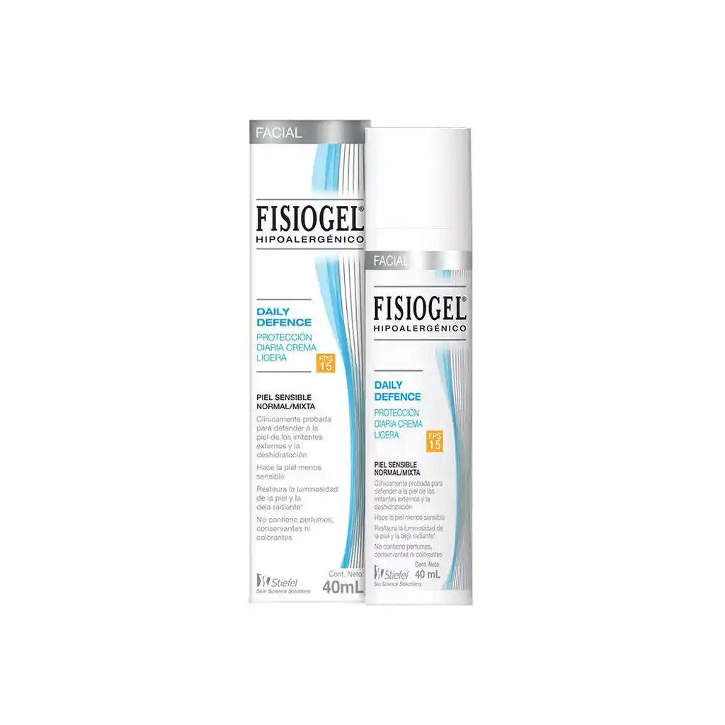 Fisiogel : Daily Defence Ligera Fps15 40Ml