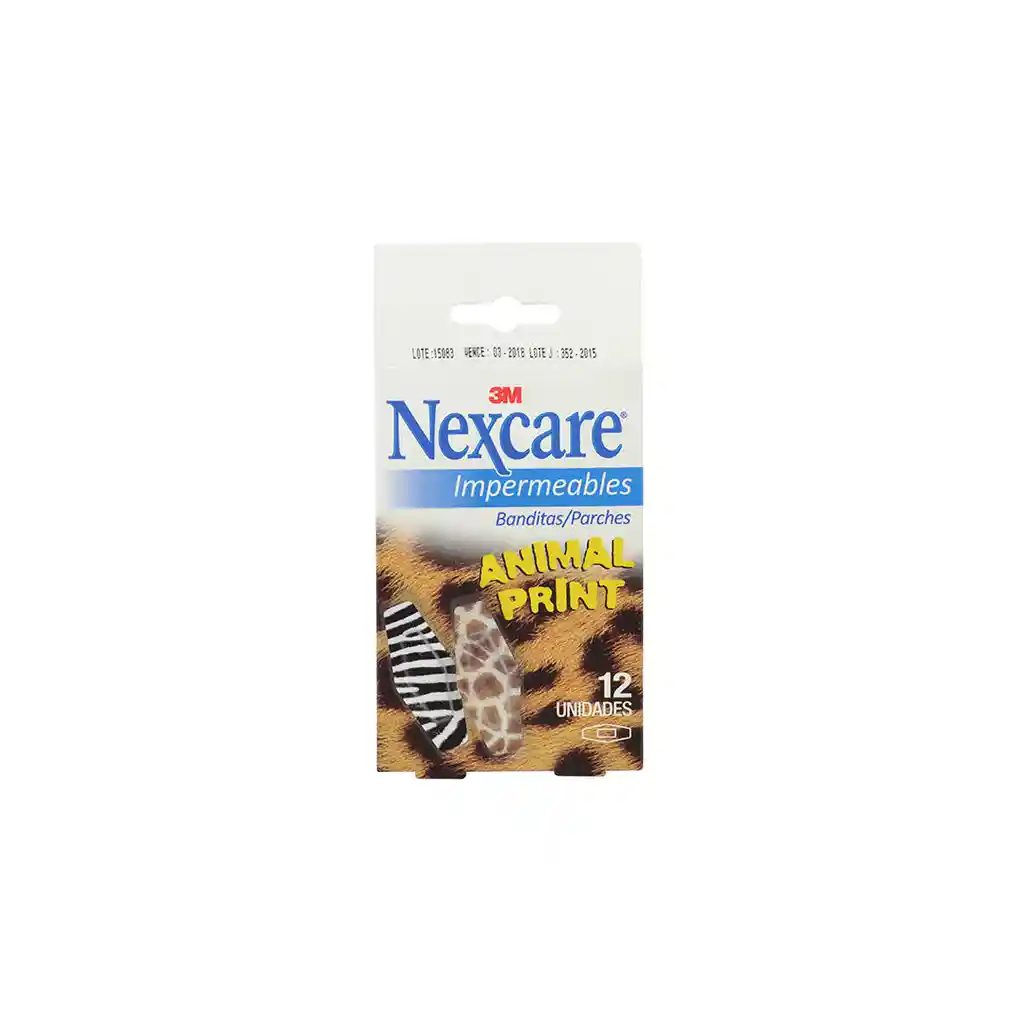 Nexcare Parches Para Heridas Impermeables Con Diseno Animal Pri