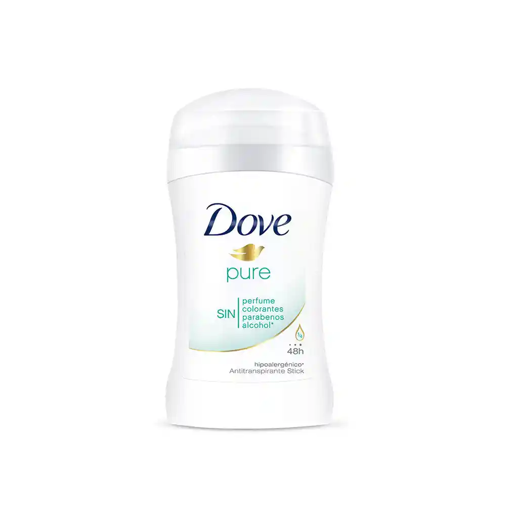 Dove Desodorante Barra Hipoalergenico Pure