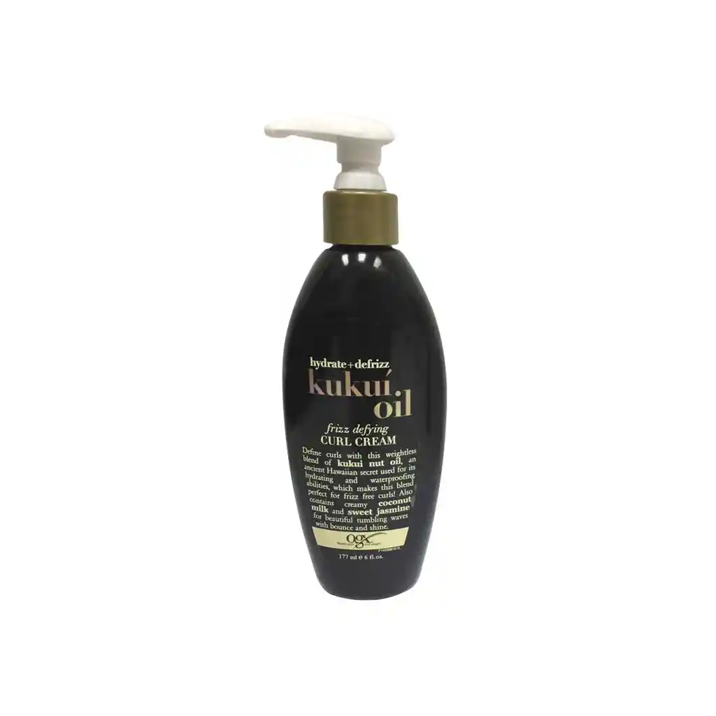 Organix: Crema De Tratamiento Capilar De Kukui Oil