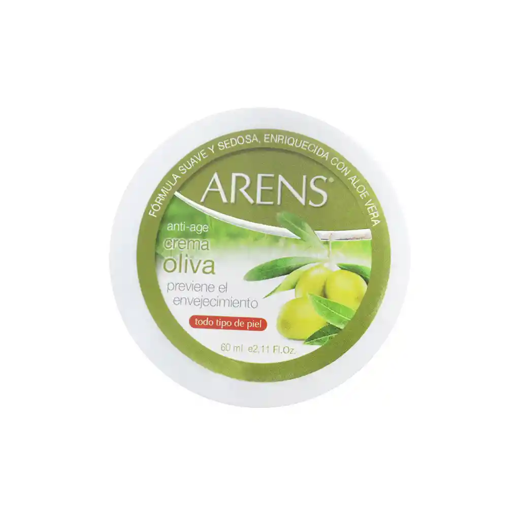 Arens Crema Antiedad de Oliva para Todo Tipo de Piel